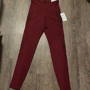 Old Navy Burgundy Leggings